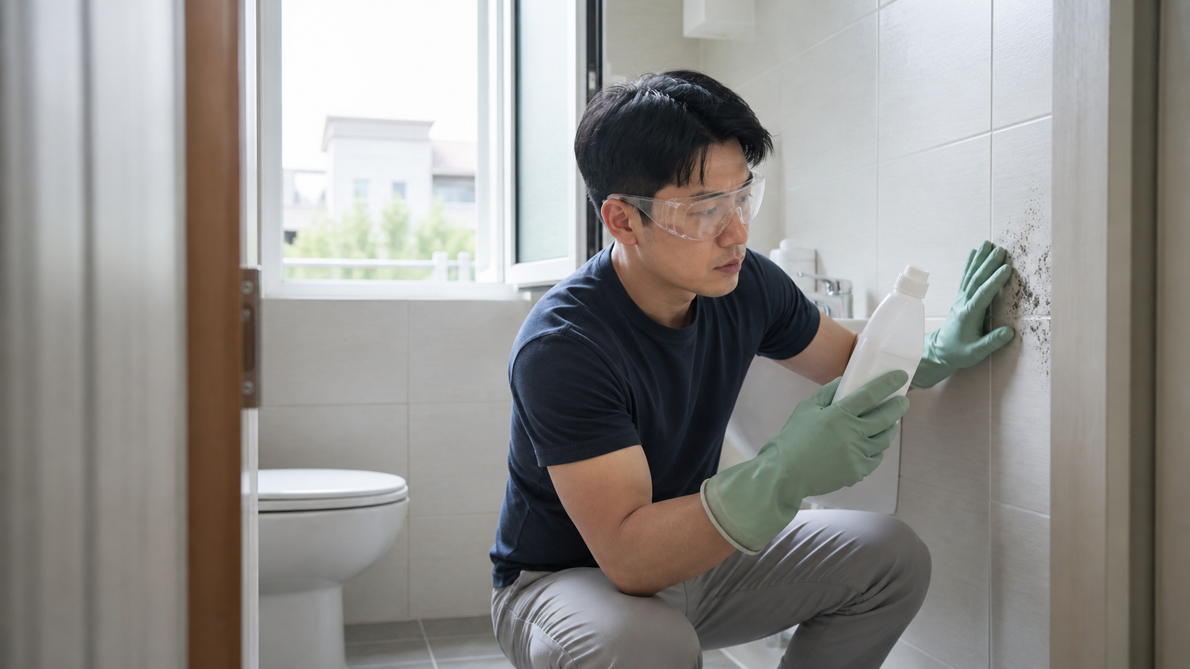 곰팡이 제거 대표 사진