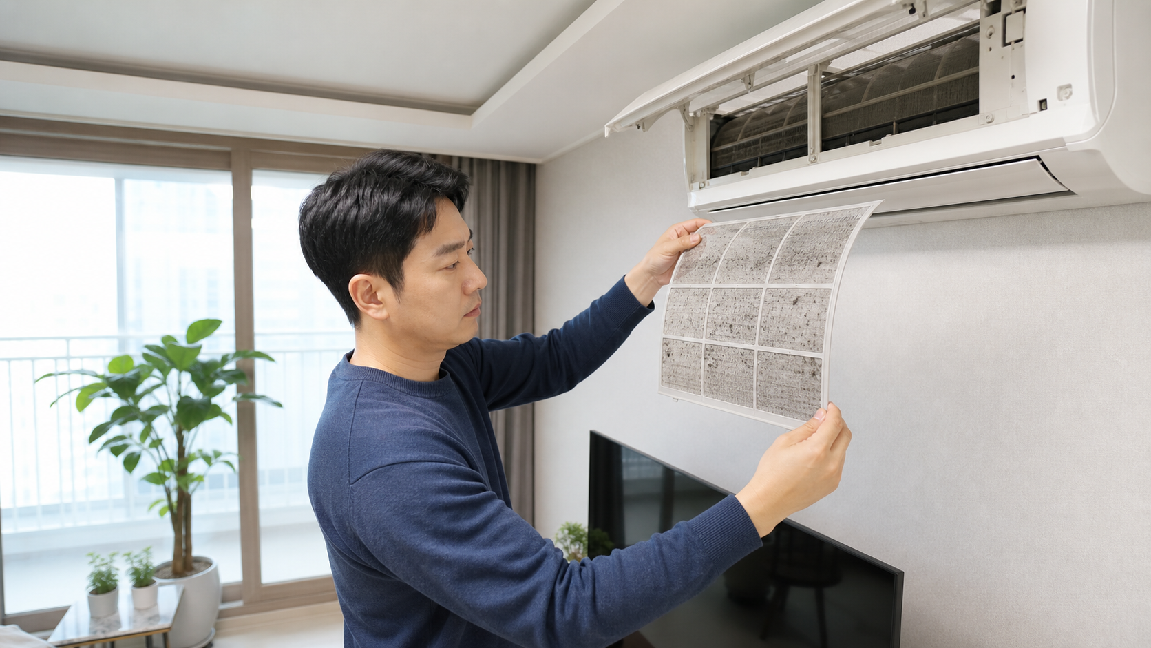 에어컨 곰팡이 제거